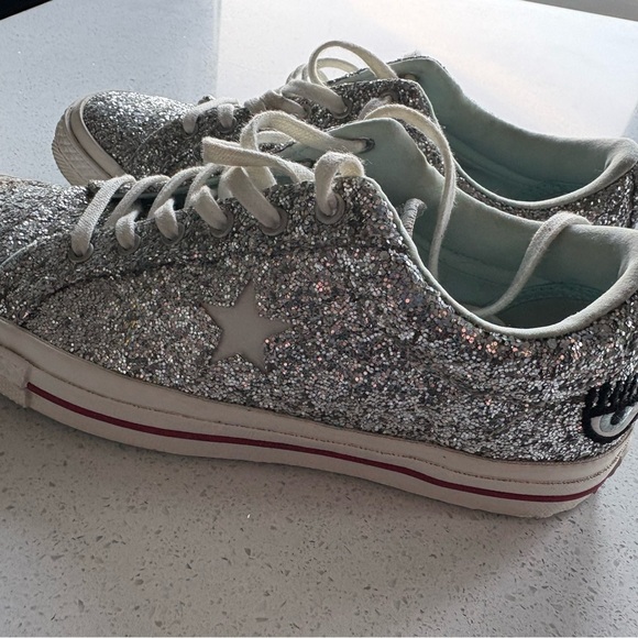 Converse “Chiara Ferragni” Women's Sneakers with Eye Detail - Picture 2 of 5